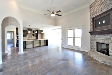 Great Room Open To Kitchen