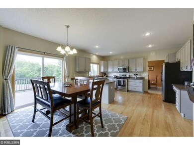 Dinette hardwood floors!