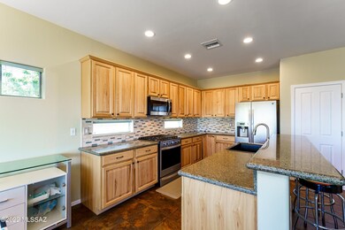 Spacious kitchen