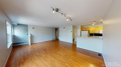 Entry Level Family Room and Dining Area
