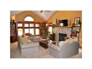 Great Room. Vaulted ceilings, fireplace