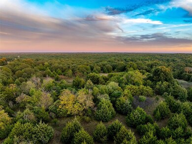 Birds eye view of property with a forest view