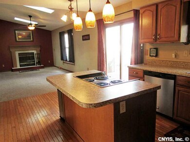Kitchen Dining. Open kitchen to the family room. P