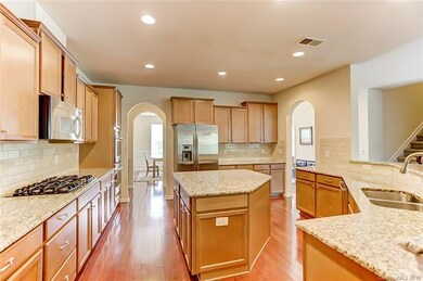 Arched Entries to Butler's Pantry and Dining Room
