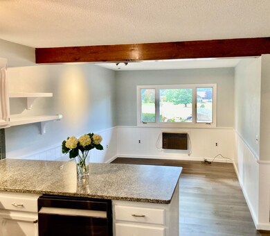 Freshly painted and new flooring.