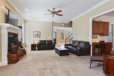 Living room view from sunroom