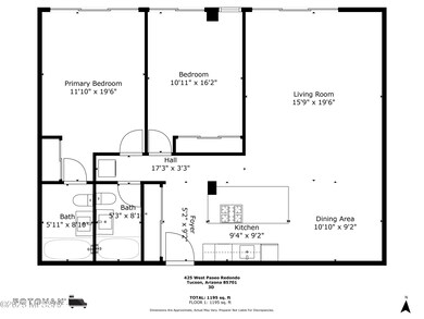 425 West Paseo 3D Floorplan
