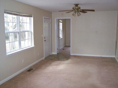 Front entrance to living room