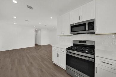 Open concept kitchen