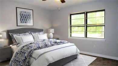 Virtual master bedroom.