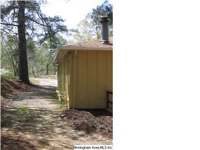 Side driveway for extra parking or driving around 