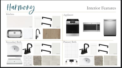 The selections that will be featured in your home.