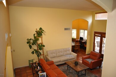 Living room from stairs