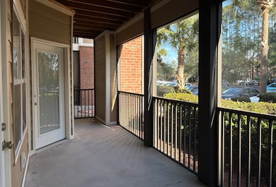 Large screened porch