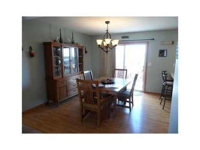Dining Area. Large dining room space with laminate
