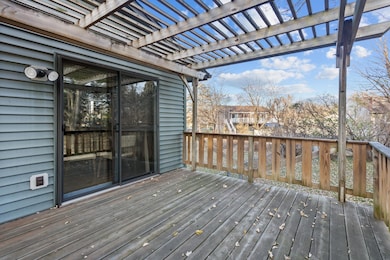 Pergola over the deck