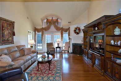 Great Room:  Hardwood flooring, cathedral ceiling,