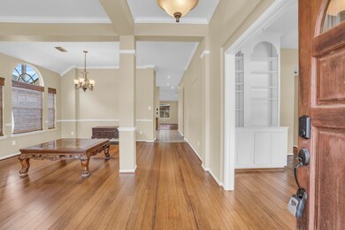 Home opens up to a Large Formal Living/Dining area