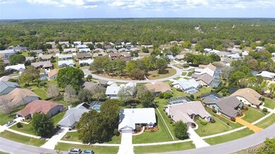 Aerial view of part of community and the beautiful