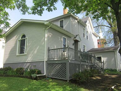 Exterior Back. Spacious Family Room