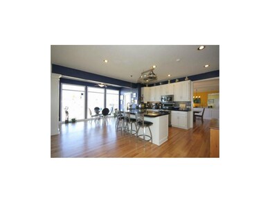 Gleaming hardwoods throughout main level