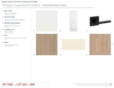 Designer-appointed features selected by our team of professional designers