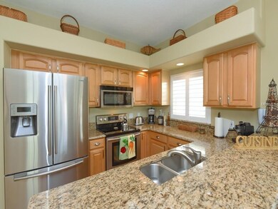 GRANITE COUNTER TOPS AND STAINLESS STEEL APPLIANCE
