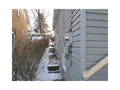 Exterior Front. Left side view