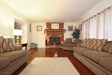 Warm, inviting living room