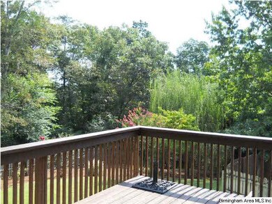Large open deck area