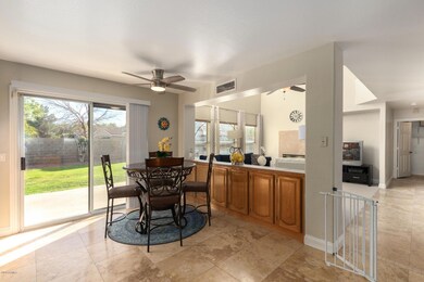 kitchen open to family room
