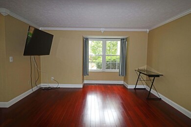 Gleaming hardwood floors
