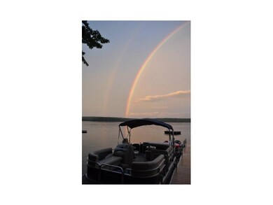 View. View across middle lake on...