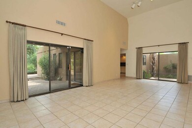 Living Room, Courtyard and Backyard