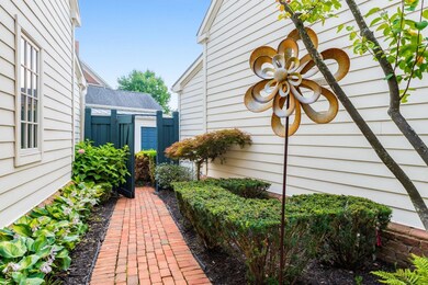 courtyard rear entrance