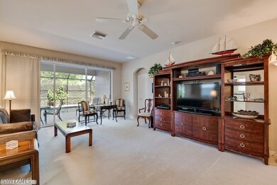 Open floor plan displays the living area looking o