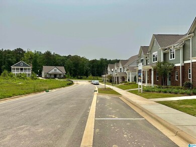 Trail entrance across the street