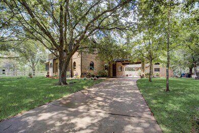 Mature trees provide ample shade throughout the grounds.