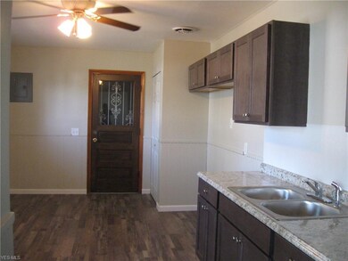 New cabinets, counter tops and flooring.
