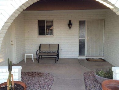 Inviting Front Patio