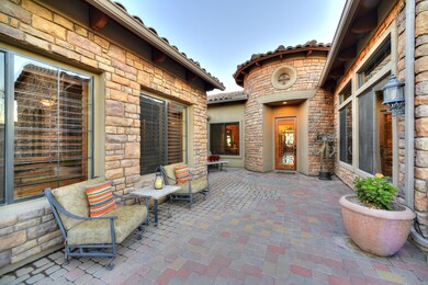 Welcoming Courtyard
