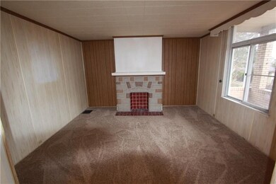 Living Room - New neutral carpet, faux fireplace, 