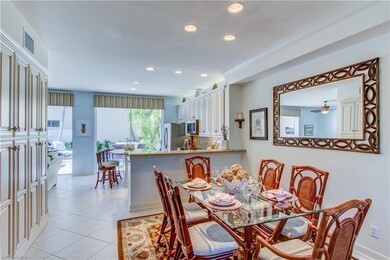 Dining area and kitchen