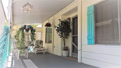 Covered front porch