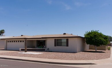Corner lot, south patio.