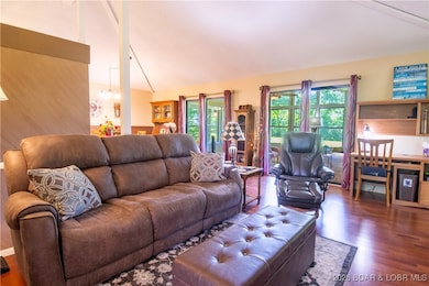 Upper level living room - office space if you need