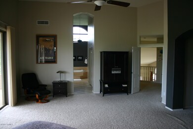 Master with view of Master Bath