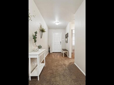 Front entry and hallway