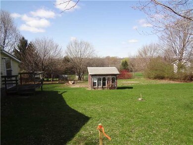 Land Shed with large garden area below