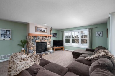 lots of natural light with large windows